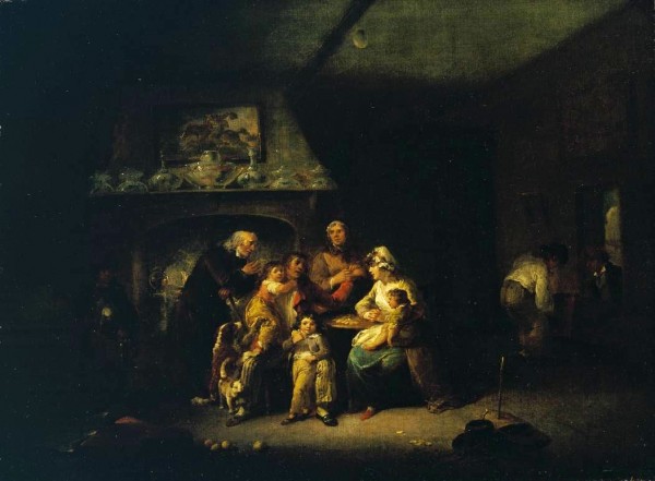 A Married Sailor's Return by Julius Caesar Ibbetson